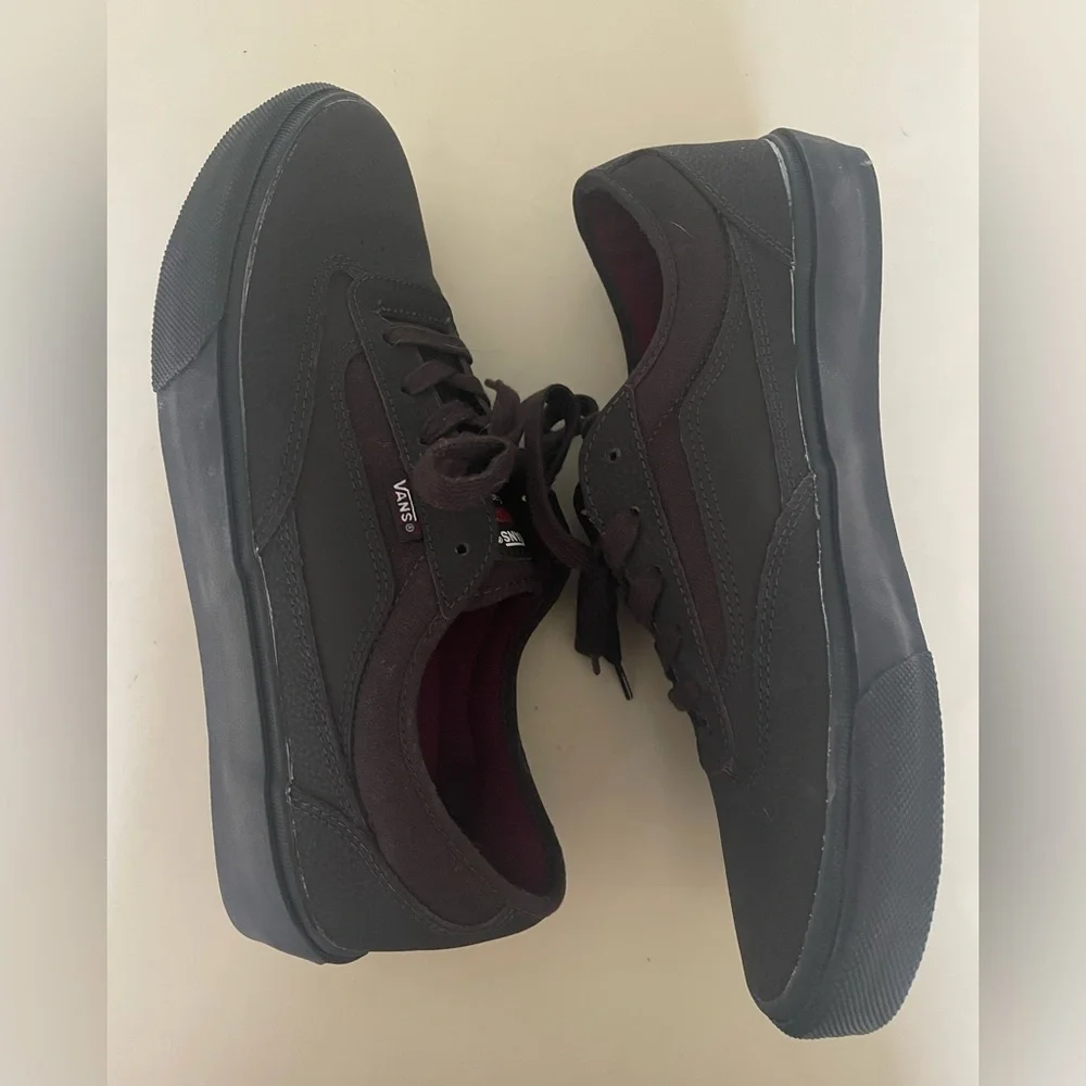 Vans Skate Curren Dark Brown Mens: Sz 9.5